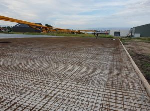 Industriële betonvloer