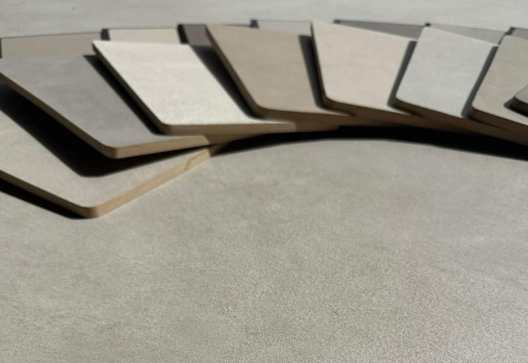 Gevlinderde betonvloer kleuren